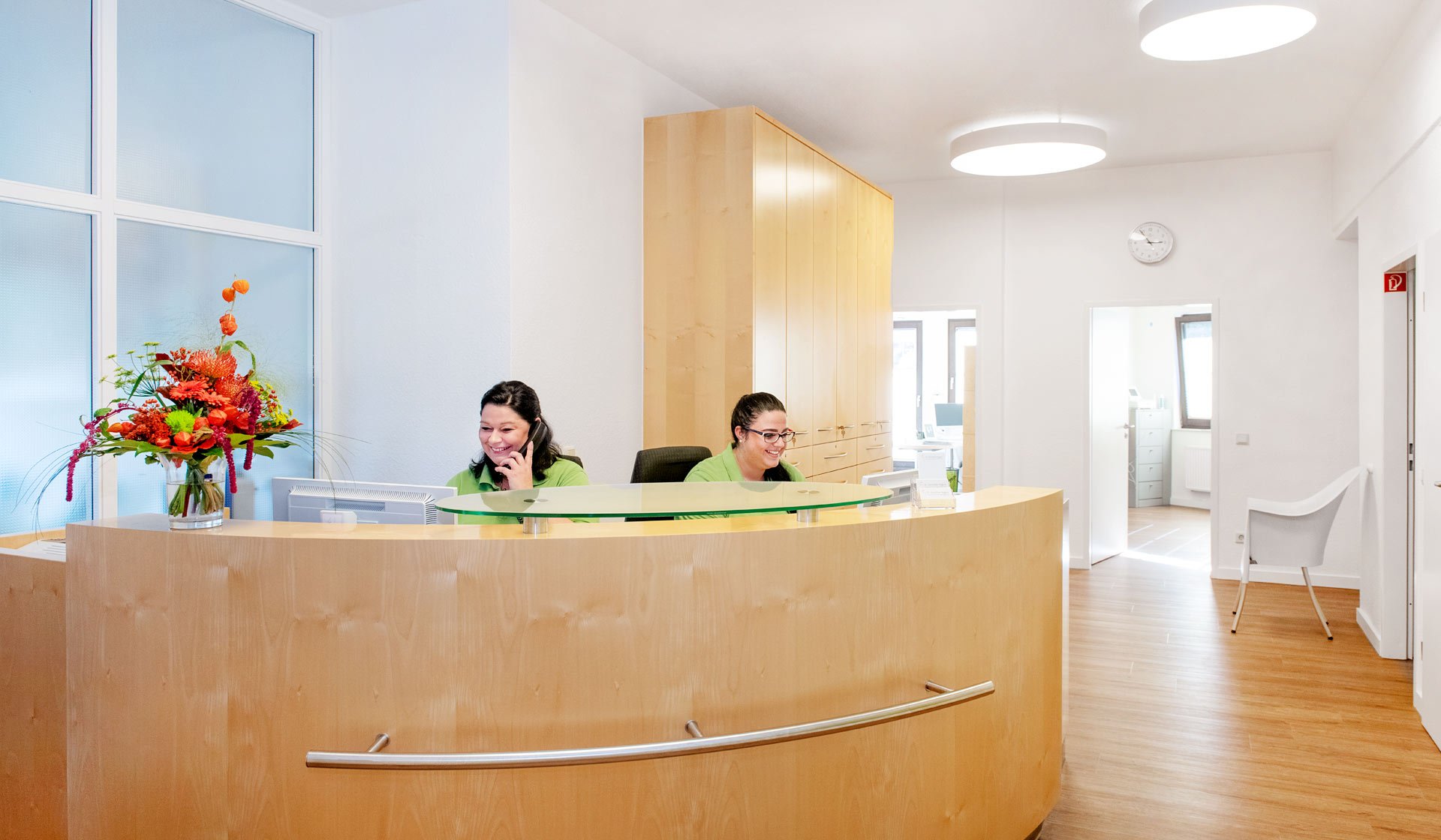 Frauenärztin Dr. Higgins Alfter Empfang